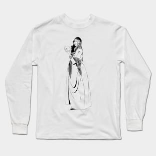 Fortune teller with a crystal ball Long Sleeve T-Shirt